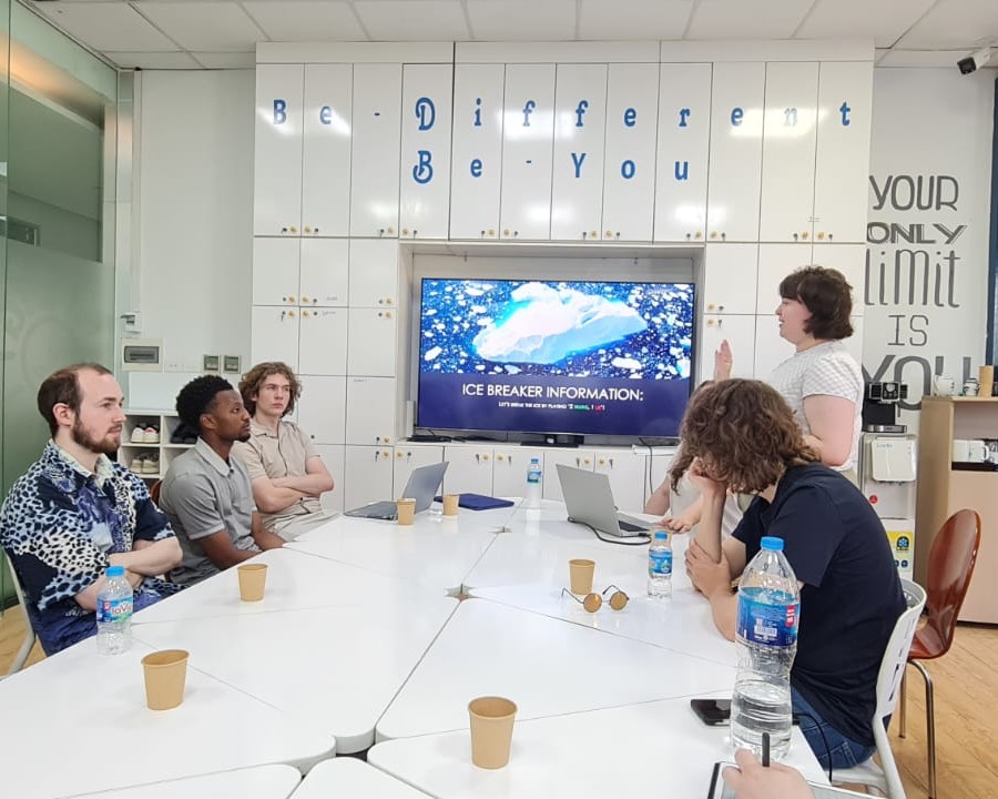 Student's presentation in Vietnam